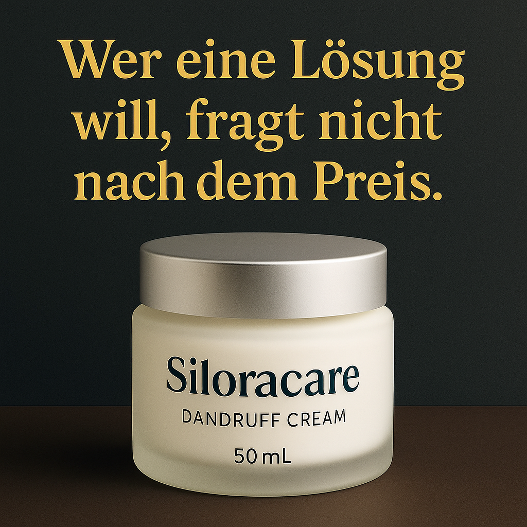 Siloracare – Beruhigende Pflege für empfindliche Kopfhaut mit sichtbaren Schuppen