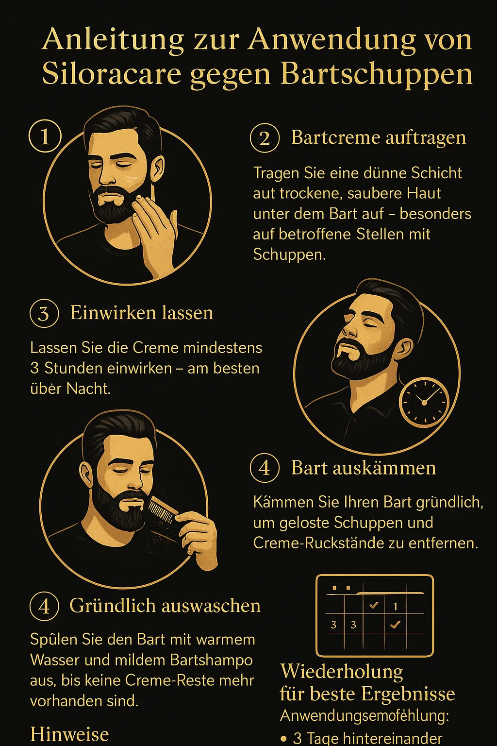 Bartcreme gegen Schuppen