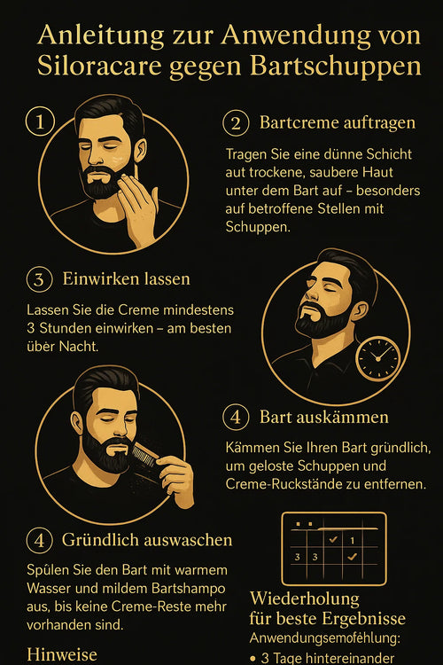 Bartcreme gegen Schuppen