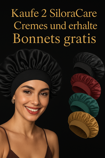 Schützende Schlafhaube – Für die Nachtpflege mit Creme